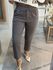 Calça Afaiataria Biamar Com Detalhe No Cós Marrom
