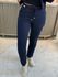 Calça Biamar De Moletom Com Cordão Azul Marinho