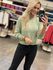 Blusa Biamar Listrada Em Fio Pluma Verde 1905 