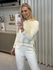 Blusa Nori Nuvem Com Capuz Off White 2606