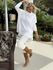 Blusa Biamar Ampla Com Gola Boba Off White 