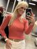 Blusa Biamar Canelada Coral 