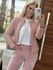 Jaqueta Biamar De Nylon Com Mangas De Cava Posta | Rosa