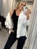 Camisa Mullet Biamar Em Linho Off White 