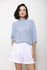 Blusa Biamar Em Ponto Pipoca Azul Claro 2307 