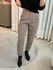 Calça Biamar De Linho Com Pregas Marrom 2207