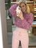 Blusa Biamar Cropped Roxo Mescla 1408