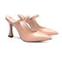Scarpin Mule Brisa Verniz Nude
