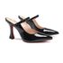 Scarpin Mule Brisa Verniz Preto