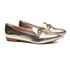 Mocassim Brisa Lux Ouro Light