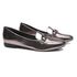 Mocassim Brisa Lux Ouro Prata Velho