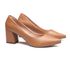 Scarpin Bloco Brisa Caramelo
