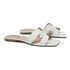 Rasteira Holly Napa Branco