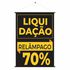 Banner Liquidação Relâmpago 70%