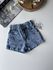short jeans borboleta