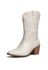 Bota Western Sofia Cano Médio Croco Off White