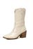 Bota Western Sofia Cano Médio Off White