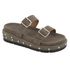 Flatform Lolla Camurça Cinza