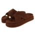Flatform Anitta Camurça Marrom