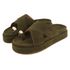 Flatform Anitta Camurça Verde Musgo