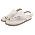 Flat Mel Off White