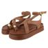 Flatform Lais Caramelo