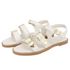 Flat Rasteira Ju Off White 