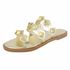 Flat Rasteira Mavi Ouro Light