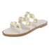 Flat Rasteira Mavi Off White