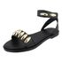Flat Rasteira Nina Preta