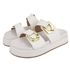 Flatform Rubi Croco Off White