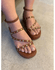 Flat Louise Caramelo