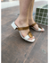 Tamanco Brena Off/ Bronze