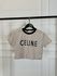 Camiseta Cropped Celinne Nude