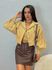 Conjunto Jaqueta Cotelê Caqui