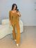 Conjunto Tricot Bélgica Nude