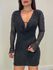 Vestido Tule Pérola Preto