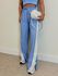 Calça Pantalona Listra Líbano Azul