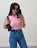 Cropped Tricot Celinne Rosa