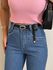 Cinto Couro Basic Malu Preto