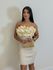 Vestido Modal Babado Verona Areia