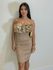 Vestido Modal Babado Verona Cappuccino