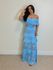 Vestido Tricot Nay Azul