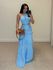 Vestido Tricot Lidi Azul