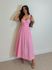 Vestido Meia Taça Florença Rosa