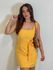 Vestido Alça Camile Mostarda