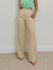 Calça Pantalona Linho Areia 