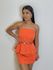Conjunto Saia Catarina Laranja