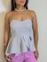 Blusa Tomara Que Caia Laysa Cinza