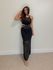 Vestido Rendado Mirela Preto